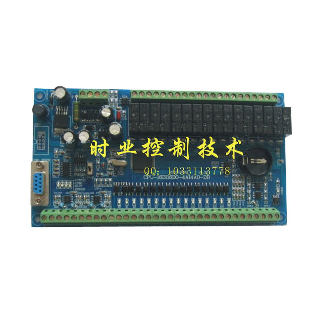 ���aPLC��32MR-4AI-4AO,FXIN,���ذ壬��Ƭ�C��.FX2N-32MT/MR